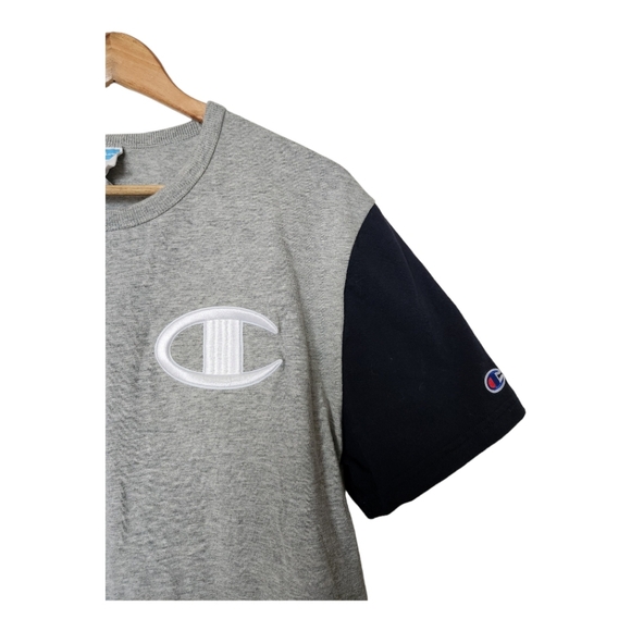 Champion Heritage Colourblock T-Shirt Retro 90s Medium - Picture 5 of 7